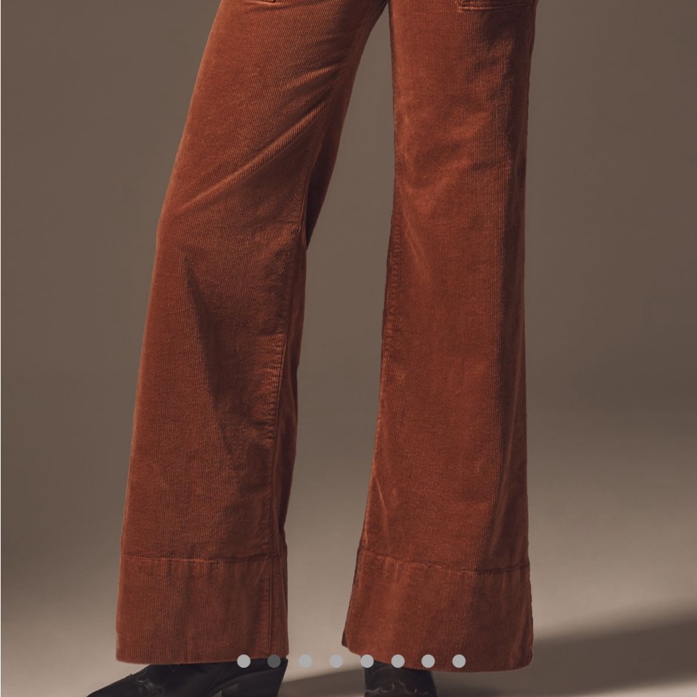The Ryland High Rise flare corduroy jean Pilcro 25P - Picture 3 of 7